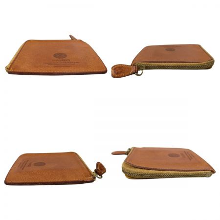  GANZO MINERVA NATURAL ZIP パース フラグメントケース ナチュラル