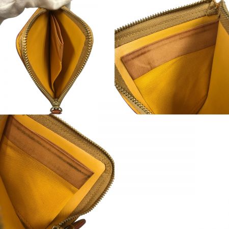  GANZO MINERVA NATURAL ZIP パース フラグメントケース ナチュラル