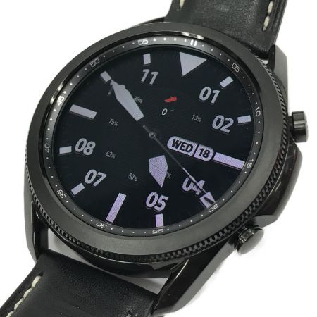  GALAXY Galaxy Watch3 45mm Stainless スマートウォッチ SM-R840NZKAJP ブラック
