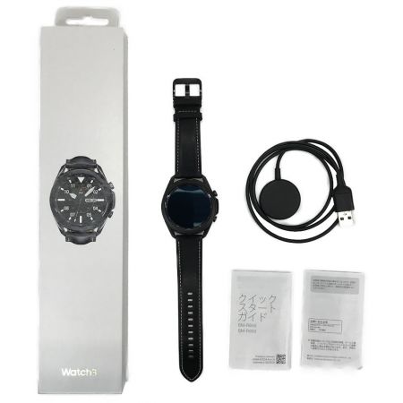  GALAXY Galaxy Watch3 45mm Stainless スマートウォッチ SM-R840NZKAJP ブラック