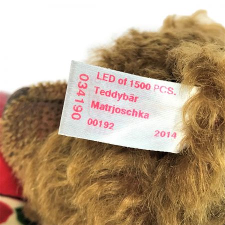  Steiff シュタイフ マトリョーシカ テディベア 034190 2014年1500体限定