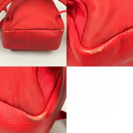  COACH コーチ Mini Charlie Backpack in Pebble Leather ミニ チャーリー リュック F38263 レッド