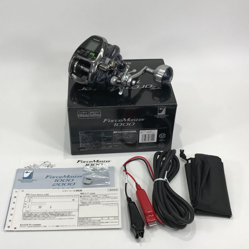 中古】 SHIMANO シマノ 16 フォースマスター 1000 右巻き 電動リール