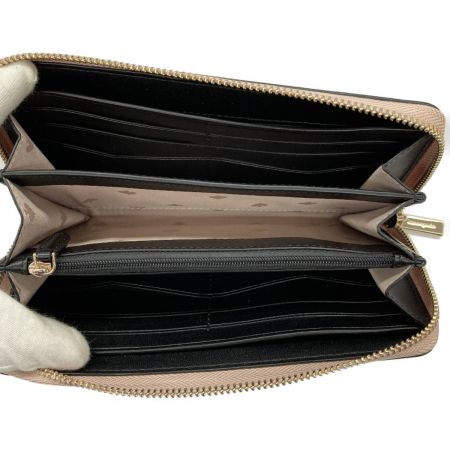  Kate Spade ケイトスペード ディズニーコラボ ミニーマウス 長財布 WLR00284  ピンクベージュ
