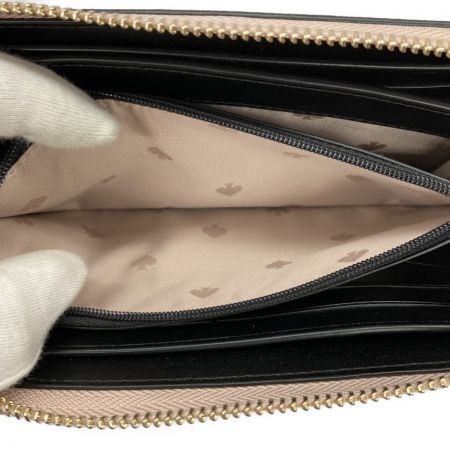  Kate Spade ケイトスペード ディズニーコラボ ミニーマウス 長財布 WLR00284  ピンクベージュ