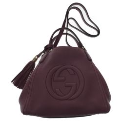 ## GUCCI グッチ 2wayショルダーバッグ ソーホー インターロッキングG タッセル  336751 Cランク
