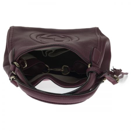  GUCCI グッチ 2wayショルダーバッグ ソーホー インターロッキングG タッセル  336751