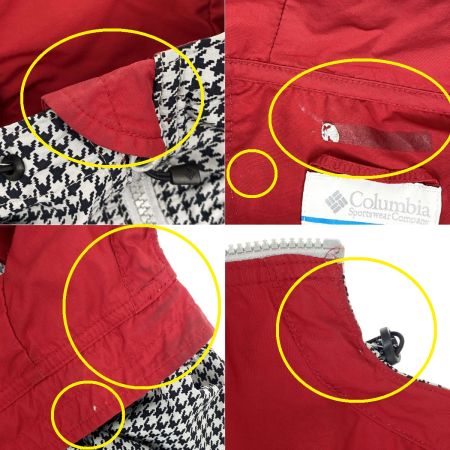  Columbia コロンビア ヘイゼンジャケット PL3598 グレー 千鳥格子 Mサイズ レディース