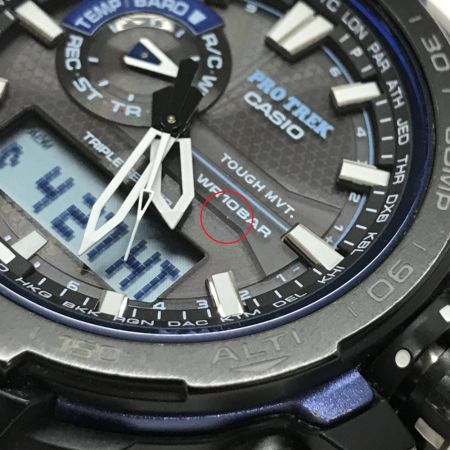  CASIO カシオ プロトレック 電波ソーラー 腕時計 PRW-6000YT