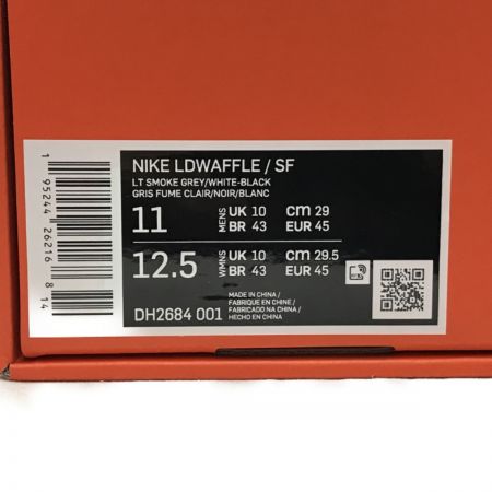  NIKE ナイキ NIKE × sacai LD Waffle  ナイキ サカイ ワッフル スニーカー SIZE 29cm DH2684 001 ライトスモークグレー
