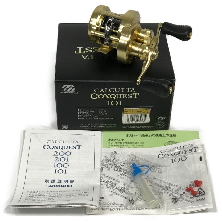 中古】 SHIMANO シマノ 14 カルカッタコンクエスト 101 03203 左 ...