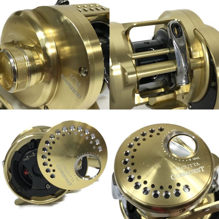 中古】 SHIMANO シマノ 14 カルカッタコンクエスト 101 03203 左 ...