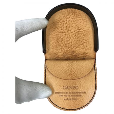 GANZO ガンゾ THIN BRIDLE シンブライドル 馬蹄小銭入れ 0057191-56 ダークブラウン