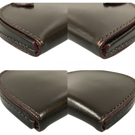  GANZO ガンゾ THIN BRIDLE シンブライドル 馬蹄小銭入れ 0057191-56 ダークブラウン