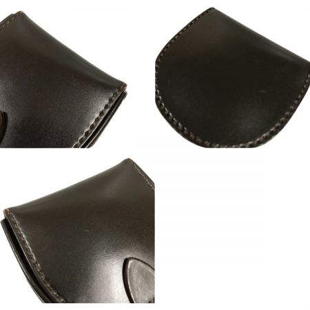  GANZO ガンゾ THIN BRIDLE シンブライドル 馬蹄小銭入れ 0057191-56 ダークブラウン