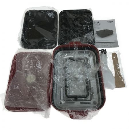  BRUNO ブルーノ コンパクトホットプレート セラミックコート鍋セット BOE021-RD