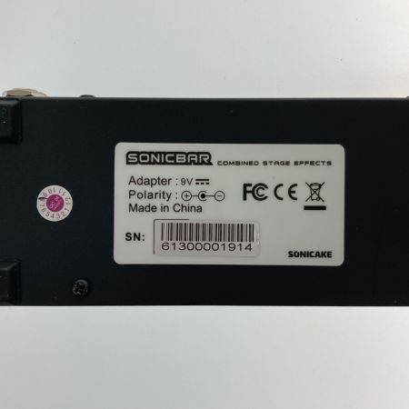  SONICAKE BLACK HAMMER マルチエフェクター QCE-30