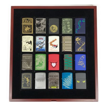  ZIPPO ジッポ ジッポー コレクション 80th Anniversary ディアゴスティーニ 120点