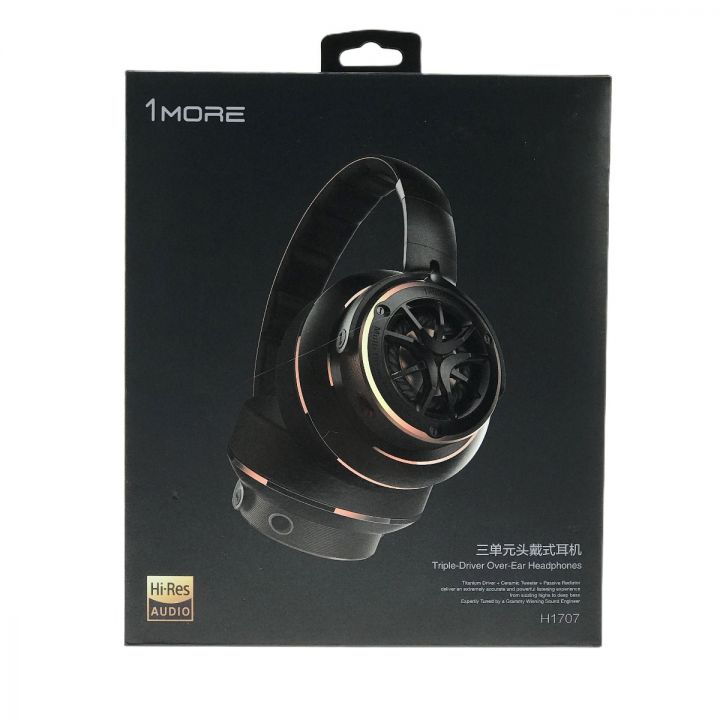 1MORE H1707 トリプルドライバー オーバーイヤー ヘッドホン 1more