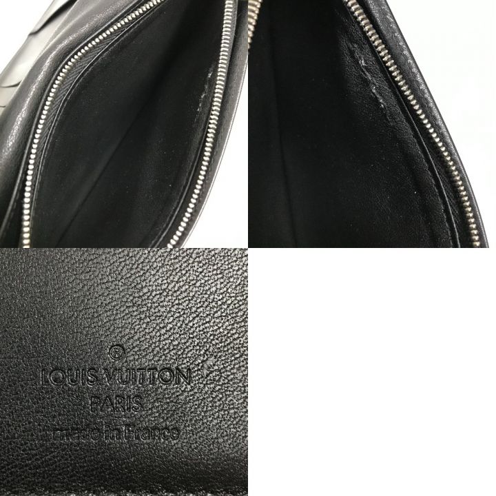 LOUIS VUITTON ルイヴィトン 長財布 トリヨン ポルトフォイユ・ブラザ M58192 ブラック｜中古｜なんでもリサイクルビッグバン