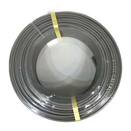  富士電線工業 VVFケーブル 2×2.0mm 100m グレー (2)