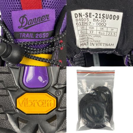  Danner ダナー  Snow Peakコラボ W's TRAIL 2650 GTX SP 23.5cm スニーカー  DN-SE-21SU009 パープル 