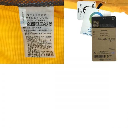  THE NORTH FACE ザノースフェイス スワローテイルフーディ NP71520 サミットゴールド XLサイズ ナイロンジャケット
