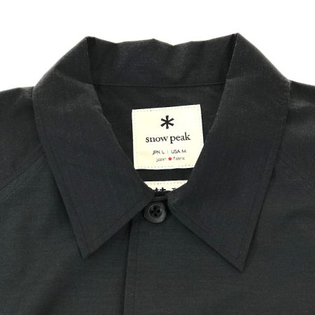  snowpeak スノーピーク FR Jacket ジャケット JK-20SU00204BK ブラック Lサイズ