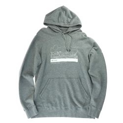 ## snowpeak スノーピーク スウェットパーカー Graphic Parka MM4110-PK0105MG グレー XLサイズ Aランク