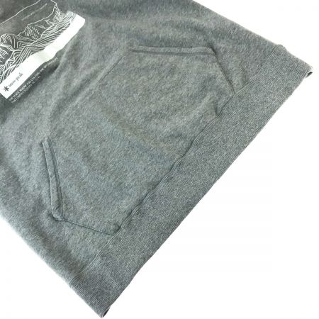  snowpeak スノーピーク スウェットパーカー Graphic Parka MM4110-PK0105MG グレー XLサイズ