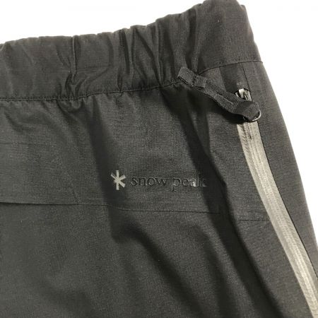  snowpeak スノーピーク 2.5L Rain Pants PA-21SU00605BK ブラック XLサイズ ロングパンツ