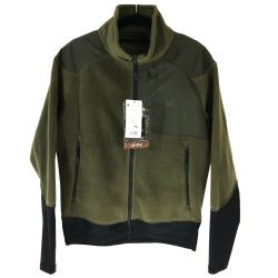 ## snowpeak スノーピーク フリースジャケット MM4110-JK03020L オリーブ Sサイズ Aランク