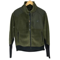 ## snowpeak スノーピーク フリースジャケット MM4110-JK03030L オリーブ Mサイズ Aランク