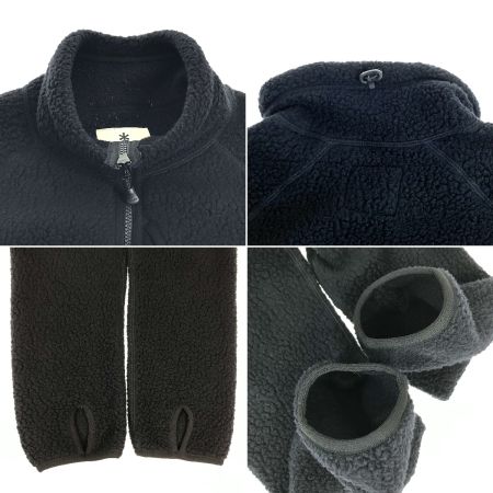  snowpeak スノーピーク サーマルボアフリースジャケット ブラック XLサイズ