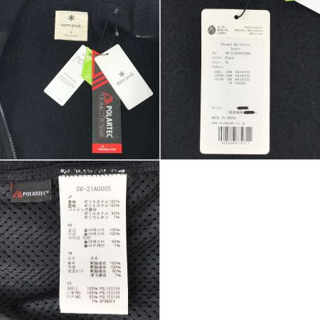  snowpeak スノーピーク サーマルボアフリースジャケット ブラック XLサイズ