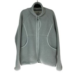 ## snowpeak スノーピーク サーマルボアフリースジャケット SW-21AU005 アイスグレー Lサイズ Aランク