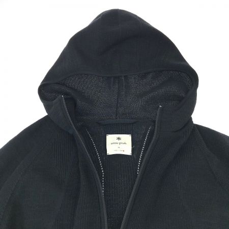  snowpeak スノーピーク ストレッチ ニット ジャケット SW-21AU01205BK ブラック XLサイズ