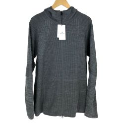 ## snowpeak スノーピーク ストレッチ ニット ジャケット SW-21AU01205MG M.Grey XLサイズ Aランク