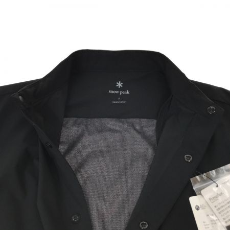  snowpeak スノーピーク DWR Light Shirts SH-21SU00102BK ブラック Sサイズ ライトシャツ