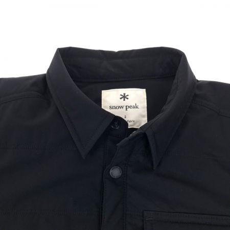  snowpeak スノーピーク Flexible Insulated Shirt SW-21AU00201BK ブラック size2(M)