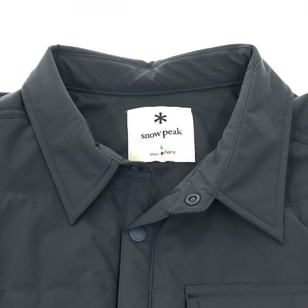  snowpeak スノーピーク Flexible Insulated Shirt SW-21AU00204GY グレー Lサイズ