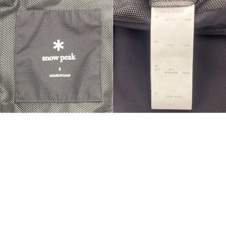  snowpeak スノーピーク ロングパンツ DWR Light Pants PA-21SU007 ブラック Sサイズ