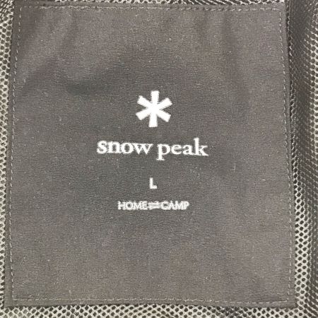  snowpeak スノーピーク ロングパンツ DWR Light Pants PA-21SU00704BK ブラック Lサイズ