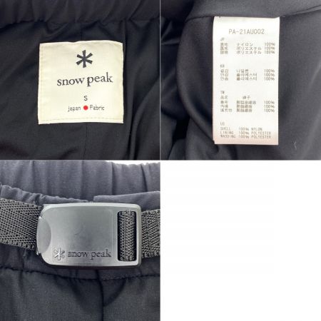  snowpeak スノーピーク Flexible Insulated Pants PA-21SU00202 ブラック Sサイズ