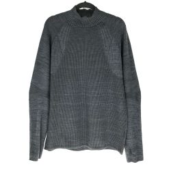 ## snowpeak スノーピーク WG Stretch Knit Pullover Lサイズ SW-21AU013 グレー Bランク