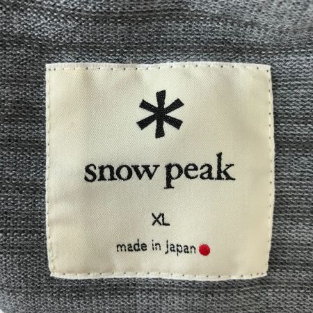  snowpeak スノーピーク ストレッチ ニット パンツ PA-20AU01005MG M.Grey XLサイズ