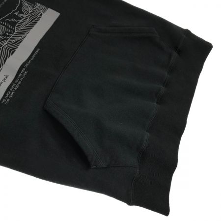  snowpeak スノーピーク スウェットパーカー Graphic Parka MM4110-PK01 ブラック Sサイズ