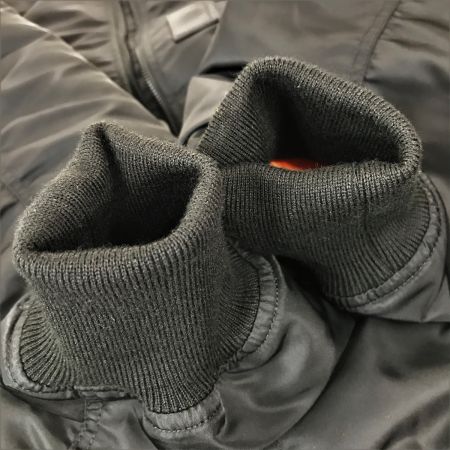  A BATHING APE アベイシングエイプ MA-1ジャケット XLサイズ 001GDJ201001H ブラック