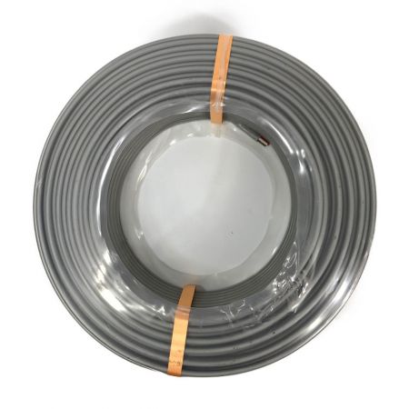  富士電線工業 VVFケーブル 3×2.0mm 600V ビニル絶縁ビニルシースケーブル平形 灰 (3)