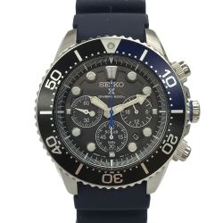 ## SEIKO セイコー PROSPEX プロスペックス ダイバースキューバ  V175-0AD0 Cランク